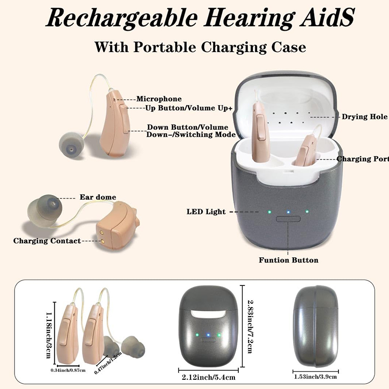 16 Channels Hearing Aids TL-111RIC